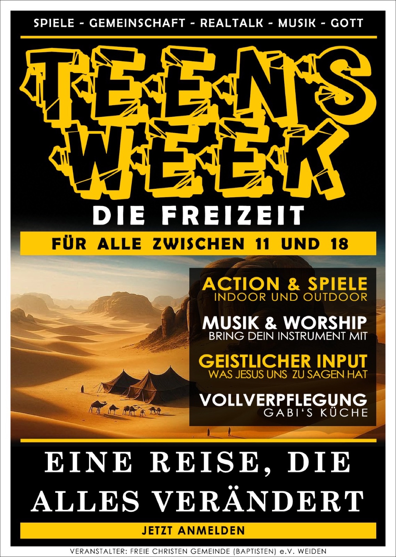 Flyer: Teens WEEK 2026